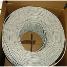 1000 Feet CAT 5E UTP Cable White PVC Jacket CBUT1W