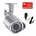 IR Bullet Security Camera IRX10 with Power Supply and Warning Decal