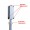 Rotation and extension adjustment of ceiling Mount MPC51S